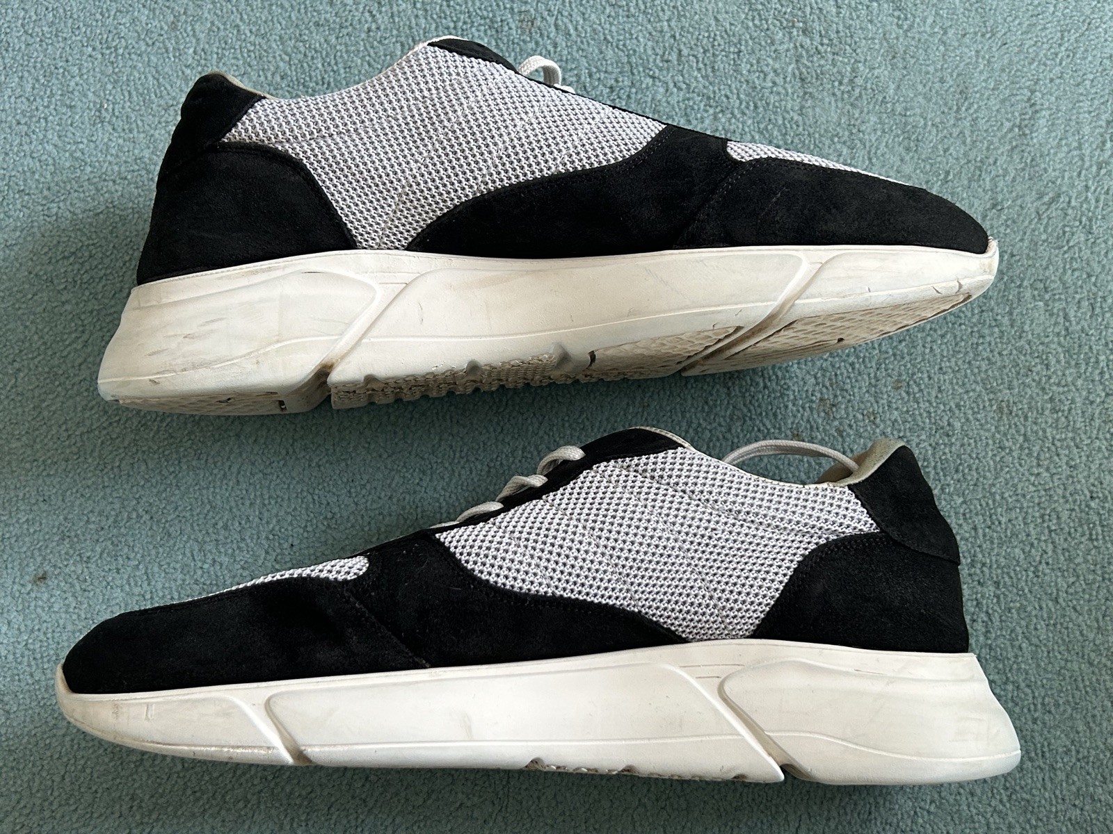 Arne Active Runner Trainers White/Black Men’s Uk Size 10 image 3