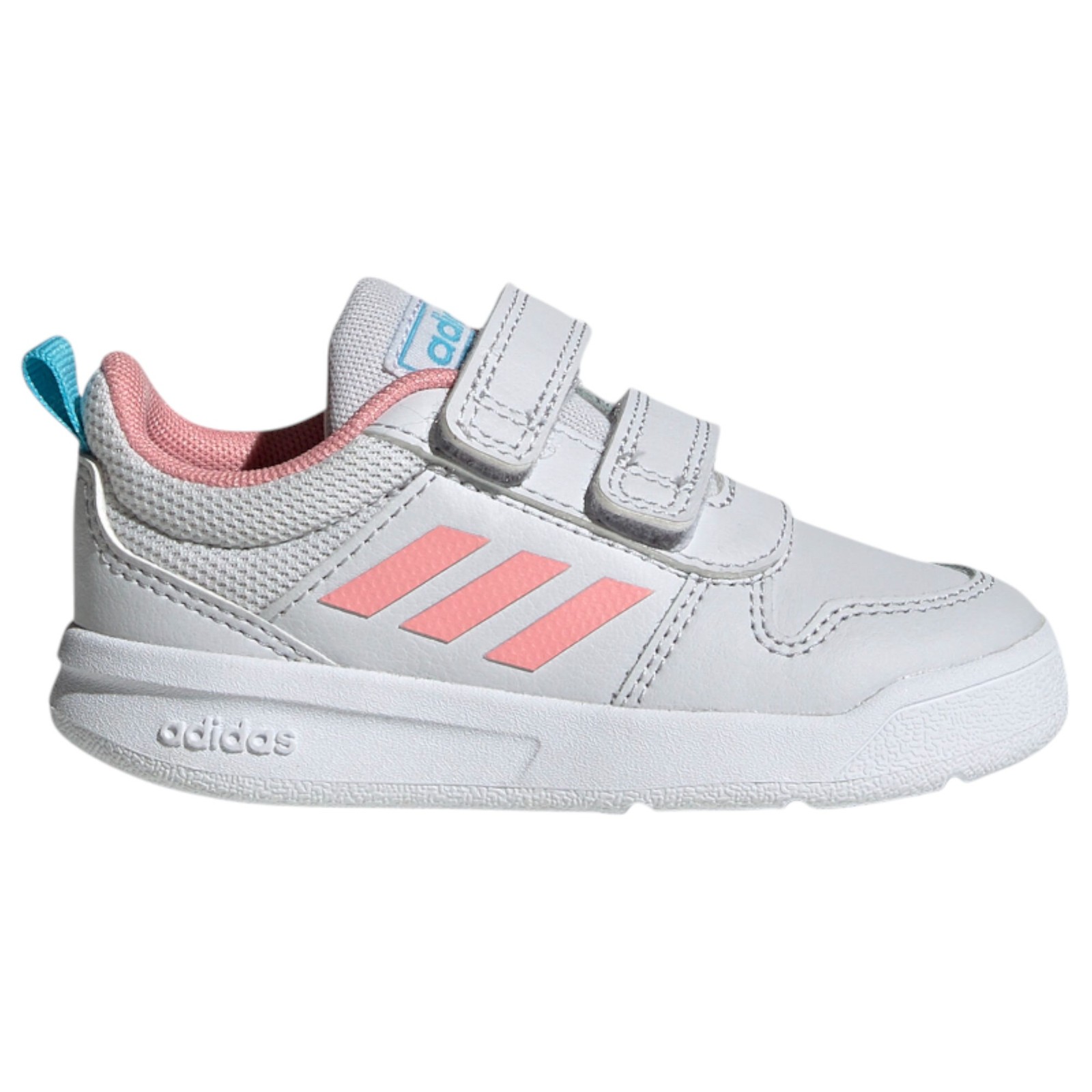 Adidas Jr Kids Girls White/Pink Tensaur Infant Shoes Adidas Jr Kids Girls White/Pink Tensaur Infant Shoes