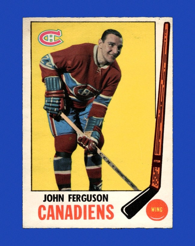 1969-70 O-Pee-Chee Set-Break #  7 John Ferguson EX-EXMINT *GMCARDS*