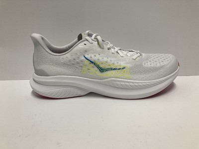 Size 14D Hoka One One M Mach 6 White Nimbus Cloud Mens