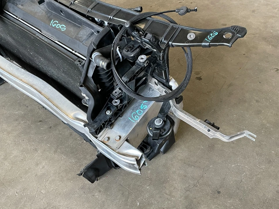 12 13 14 15 Audi S7 Radiador Condensador Ventilador Núcleo Soporte Marco 4.0L 1605 OEM Foto 2 de 4