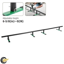 Portable 99" Skate Rail Skateboard Ramp Grind Rail for Scooters & Inline Skates