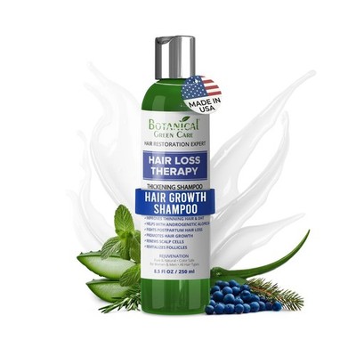 Hair Loss Therapy Strengthening Shampoo for Thinning Hair, Sulfate ... Fas