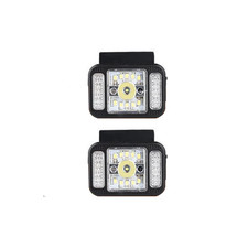 Led Running Lights Flashlight Torch Usb Rechargeable Waterproof Sensor Headlight