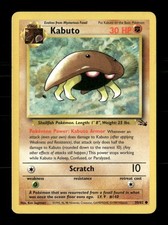 Kabuto 50/62 Fossil Unlimited MP Pokemon on eBay