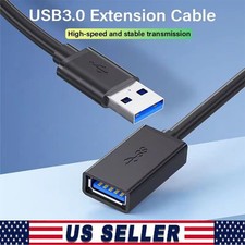USB3.0 Extension Cable High Speed Extender Cord Adapter TypeA Male to Female Lot