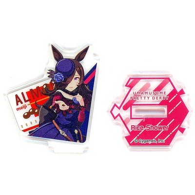 Rice Shower Uma Musume Meiji Almond Choco Mini Acr Stand FM Ltd Japan T600