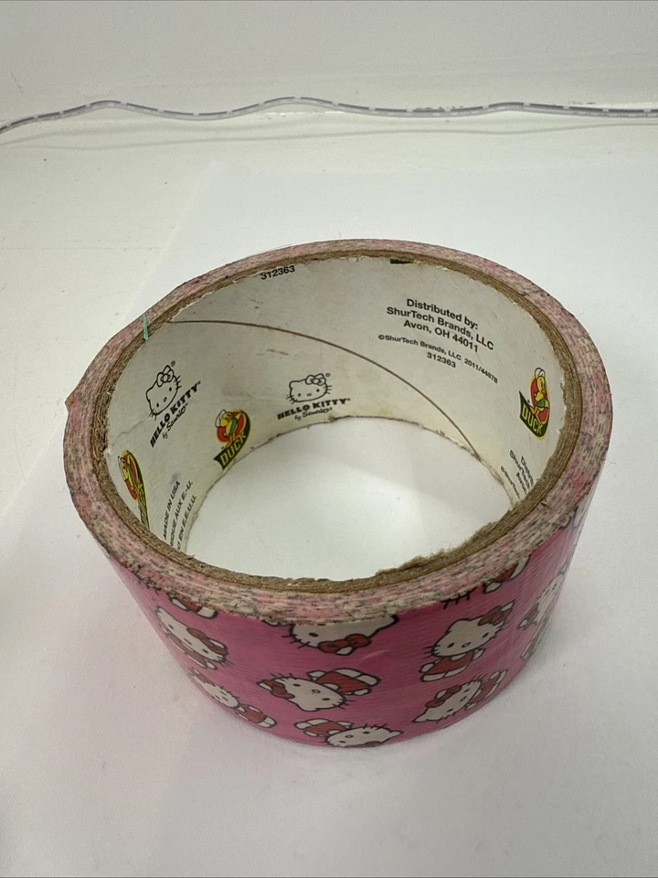 Hello Kitty Pink Duck Tape Rare Exclusive Limited Edition RETIRED  - Изображение 4 из 4