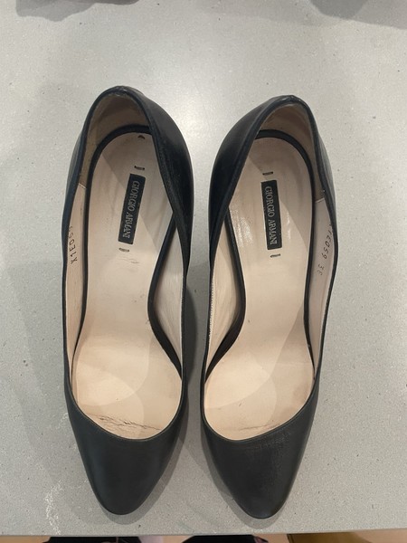 Emporio Armani Size 38 Wedge Heels