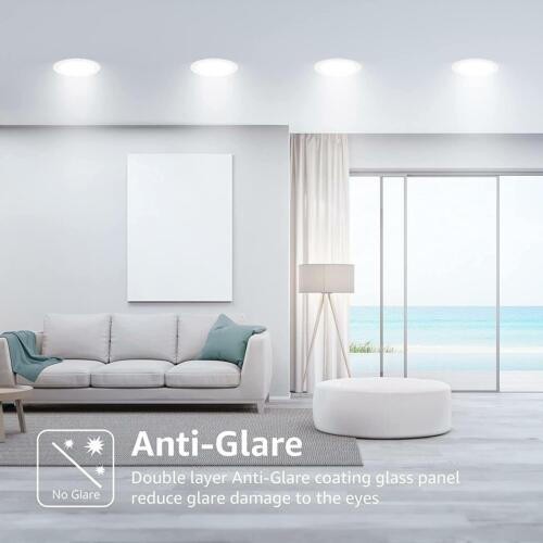 Ultraslim 3W 9W 12W 15W 18W 24W LED Panel Downlight Einbauleuchte Deckenleuchte - Bild 10 von 20
