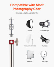 Heavy Duty Light Stand with Casters, Reflector Shooting