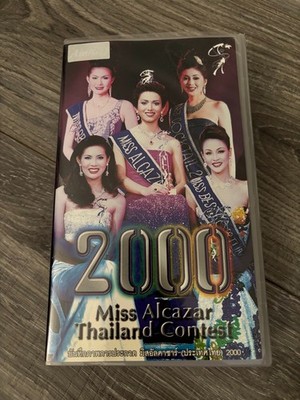 2000 Miss Alcazar Thailand VHS Beauty Pageant Contest Trans Cabaret Show AmiGO
