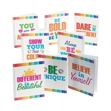 Bulk 48 Pc. Paint Chip Spiral Notebook Journals