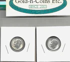 1947s & 1955s ROOSEVELT (2) SILVER DIMES BU+!  VERY NICE MINT GEMS! FREE SHIP!!