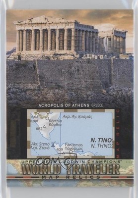 2018 Goodwin Champions World Traveler Map Relics Acropolis of Athens Greece he7