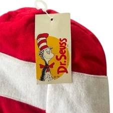 VTG 90s NWT Dr. Seuss Cat in the Hat Red Costume Hat Adult Unisex One Size
