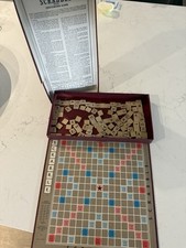 Vintage Scrabble Board Game 1976 Selchow & Righter Co. Made in USA