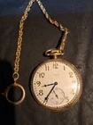 Elgin Vintage 7 J Pocket Watch 1932 14k Gold F B&B