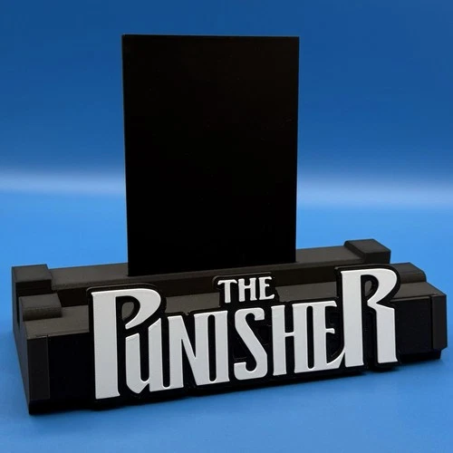 The Punisher Comic Book Display Stand for Graded CGC, CBCS and Non-Graded Comics