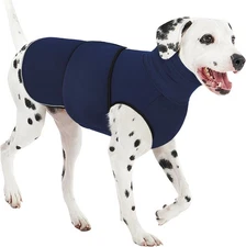 AOFITEE Dog Anxiety Vest, Thunder Jacket for Dogs XX-Large, Navy Blue 