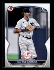 Marcos Cabrera 2023 Bowman #BP-46 1st Prospect