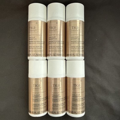 Tigi Copyright Custom Care Colour Shampoo 1.69oz Each. Set Of 6