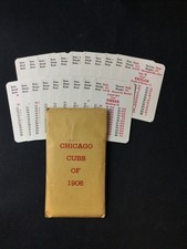 APBA 1906 Chicago Cubs Team Set Vintage Joe Tinker, Husk Chance, Crab Evers etc