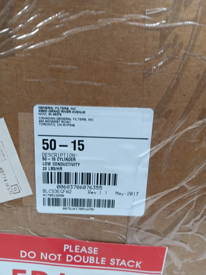 Cilindro de baja conductividad GeneralAire 50-15 Foto 2 de 4