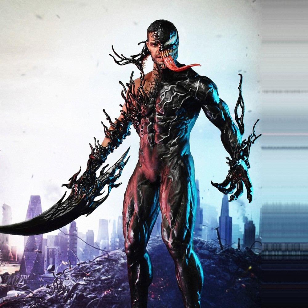 ADD TOYS Venom Eddie Brock 12 Zoll Actionfigur Puppe männliches Modell AD08