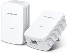 Tp-Link MP500 KIT Powerline Kit Homeplug AV2 Fino a 1000Mbps, 1 Porta Gigabit, P