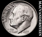 1955 Roosevelt Dime- Silver- Choice Gem Brilliant Uncirculated Luster #J5366
