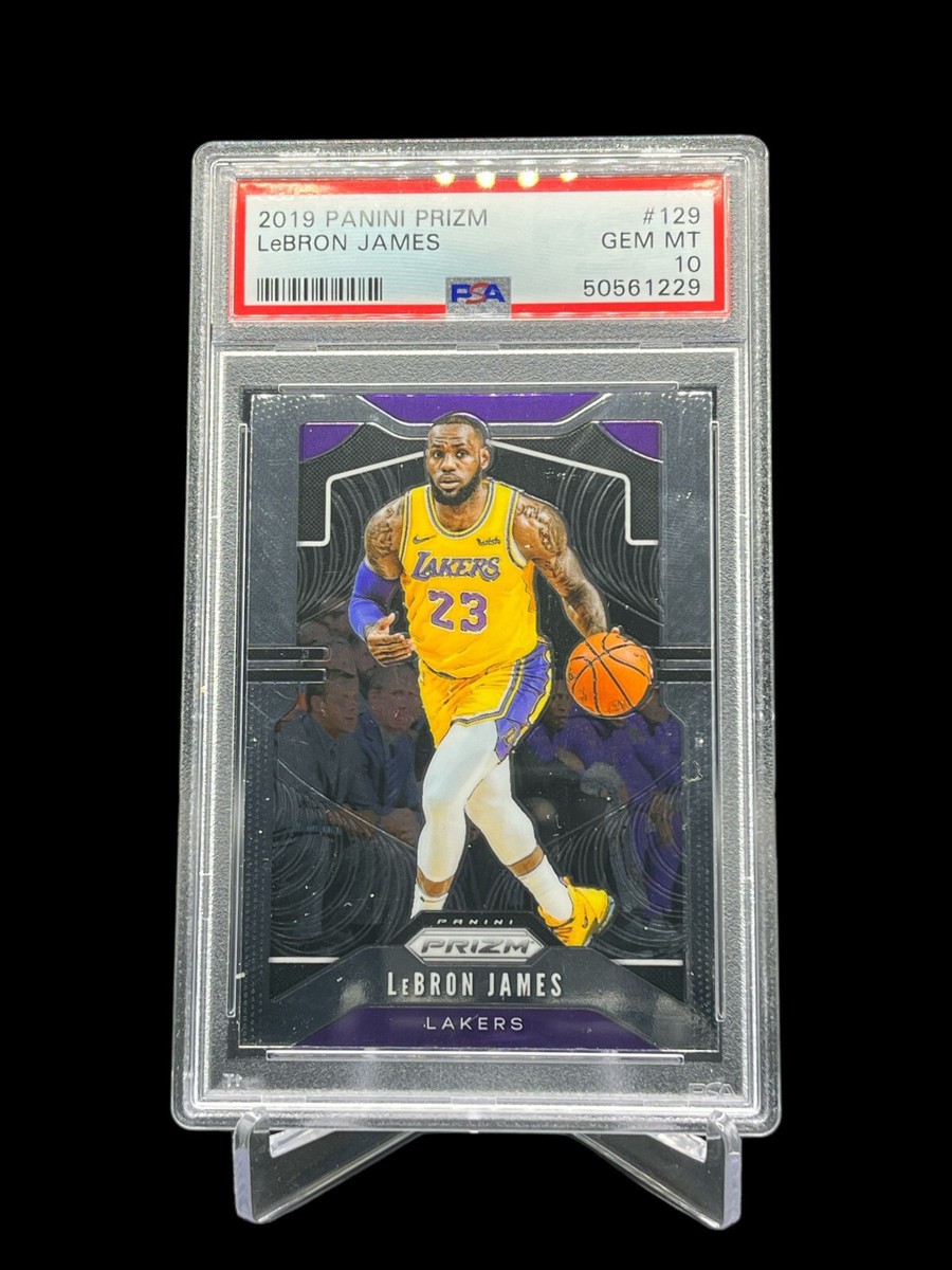 2019-20 Panini Prizm LEBRON JAMES #129 Lakers PSA 10 GEM MINT | eBay 2019 PANINI PRIZM LeBron James 129 psa10