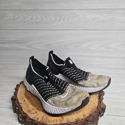 Nike React Phantom Run Flyknit 2 CJ0277-001 Running Shoe Black Sneakers men's 14