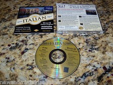 Learn Italian PC, Program Windows Near Mint
