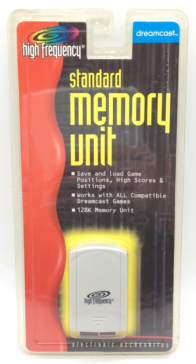 High Frequency 128K STANDARD MEMORY UNIT Card for Sega Dreamcast