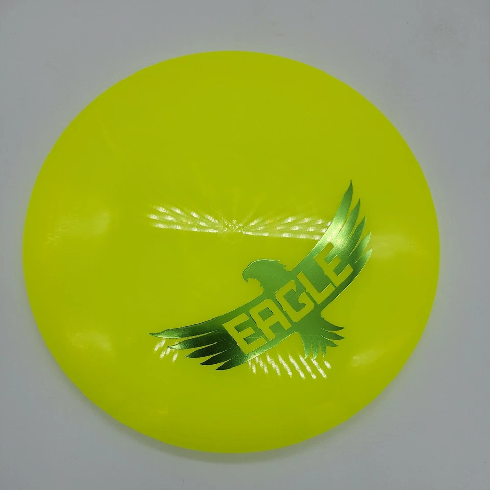 Discmania Neo Instinct (Eagle stamp) Yellow/Lime Green Stamp 175g - Image 2 of 3