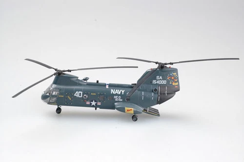 1:72 Scale Easy Model US CH-46D Sea Knight Helicopter HC-3 DET-104 154000 Gifts - Picture 1 of 4