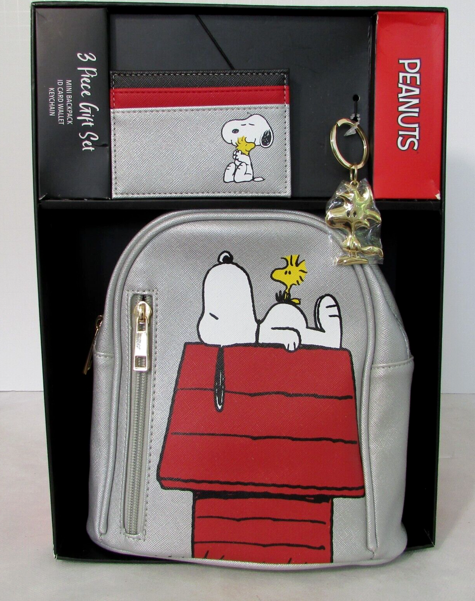 Peanuts Snoopy Woodstock Mini Backpack Card Holder Keychain  display picture 2