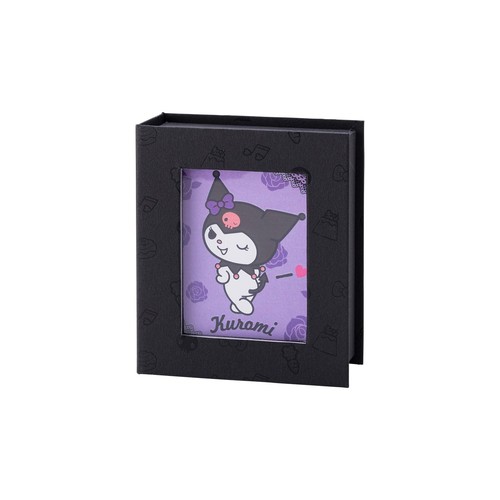 Kuromi earrings silver 925 cubic zirconia butterfly flower Sanrio Smoked finish - Picture 4 of 9