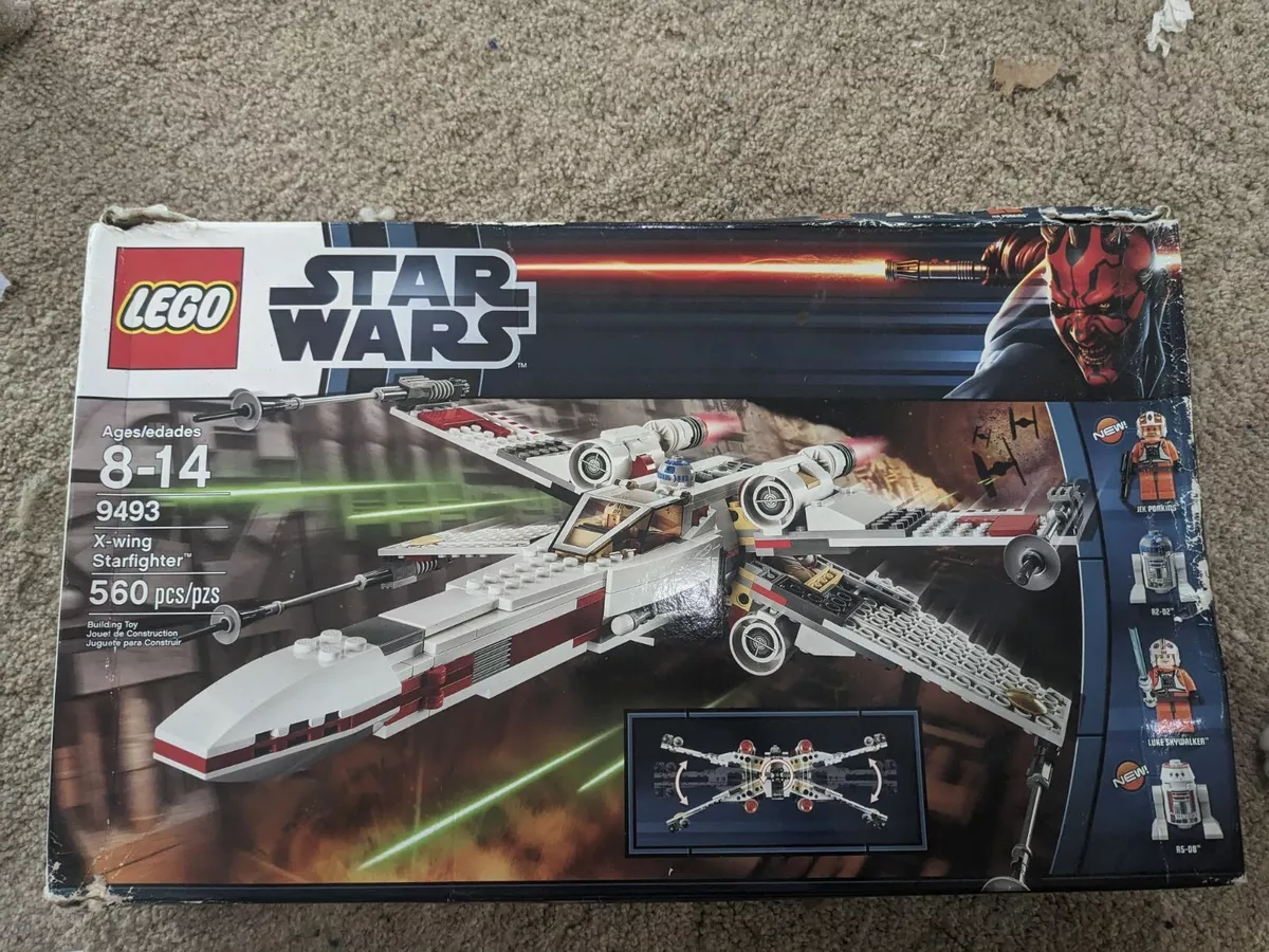 Lego Star Wars X wing Starfighter released 2012 RETIRED 9493
