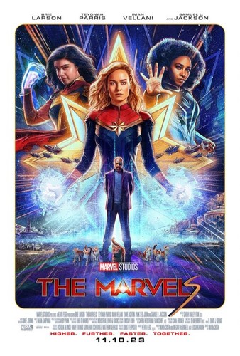 MARVEL’S (2023) Original Authentic Movie Poster 27x40 D/S - 第 1/1 張圖片