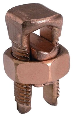 Burndy KS26, Mechanical Split Bolt Connector, Servit 2 Str-2/0 Str Cu, 1 PC