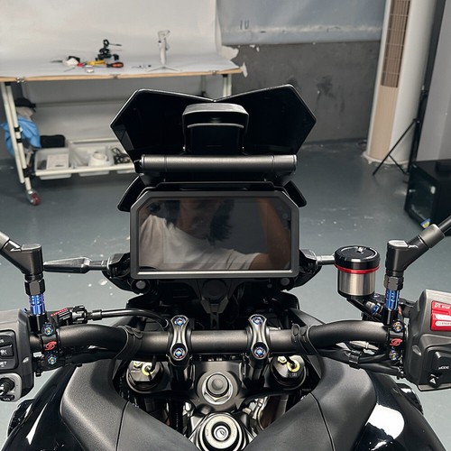 GPS Navigation Handlebar Extension Bracket for YAMAHA Tracer 9 GT+ 2023-2025 - Picture 10 of 20