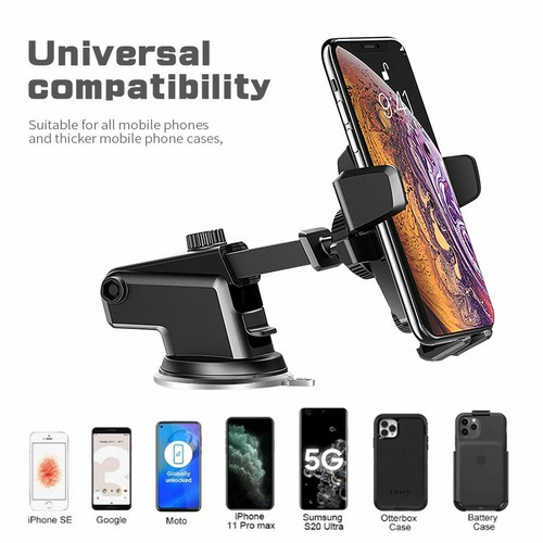 Universal Car Windshield Suction Cup Holder Dash Mount Stand for Cell Phone GPS - Picture 4 of 12