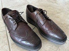 Prada Brushed leather derby shoes  