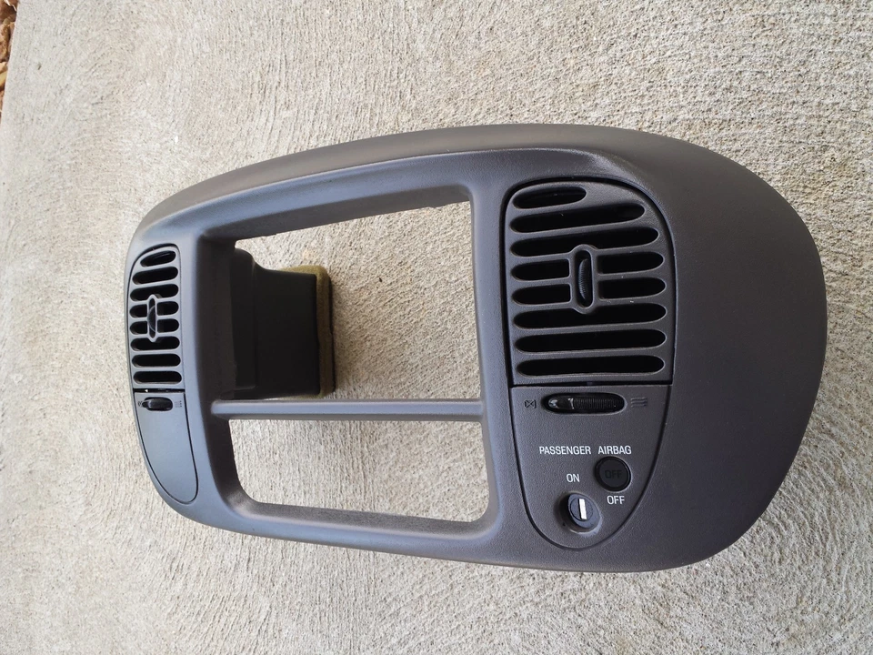 ✅ 1997 1998 1999 2000 2001 2002 FORD F150 EXPEDITION BISEL TABLERO INSERCIÓN MOLDURA GRIS Foto 2 de 4