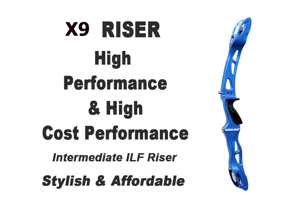 Riser ILF Sanlida X9 25 Pouces – Pour Arc à Poulies