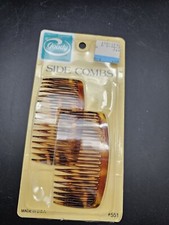 Goody 1975, 82 Kant Slip 551 Vintage Hair Side Combs NOS Original Package Retro