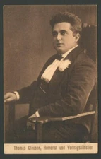 Old Postcard THOMAS CLAUSSE,  Humorist und Vortragskunstler ( lecture artist )