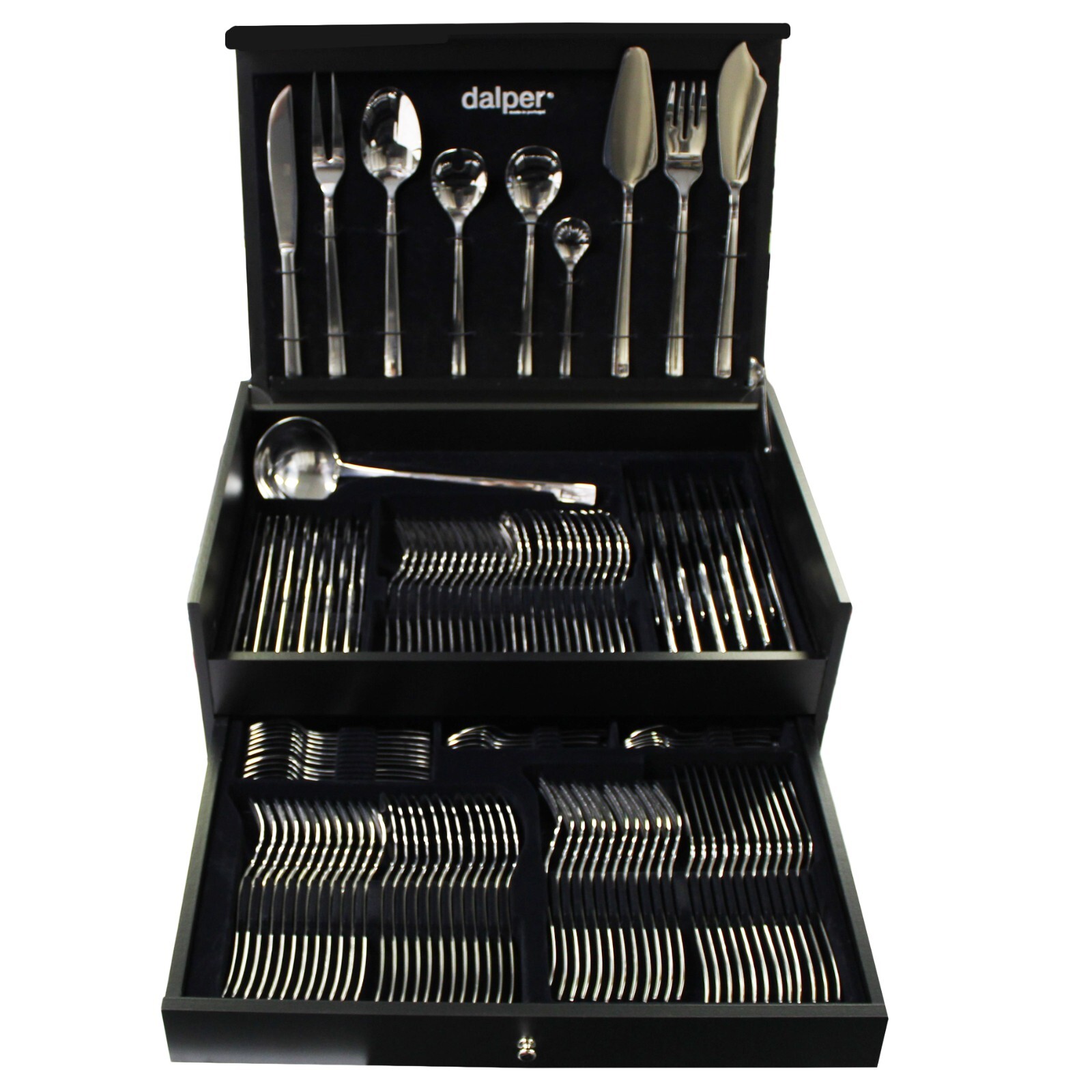 Dalper Oneda 130Piece Silverware Flatware Cutlery Stainless Steel 12